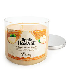 Natural Apple Harvest 3 Wick Candle