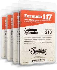 Autumn Splendor Wax Melts 4 Pack - Formula 117