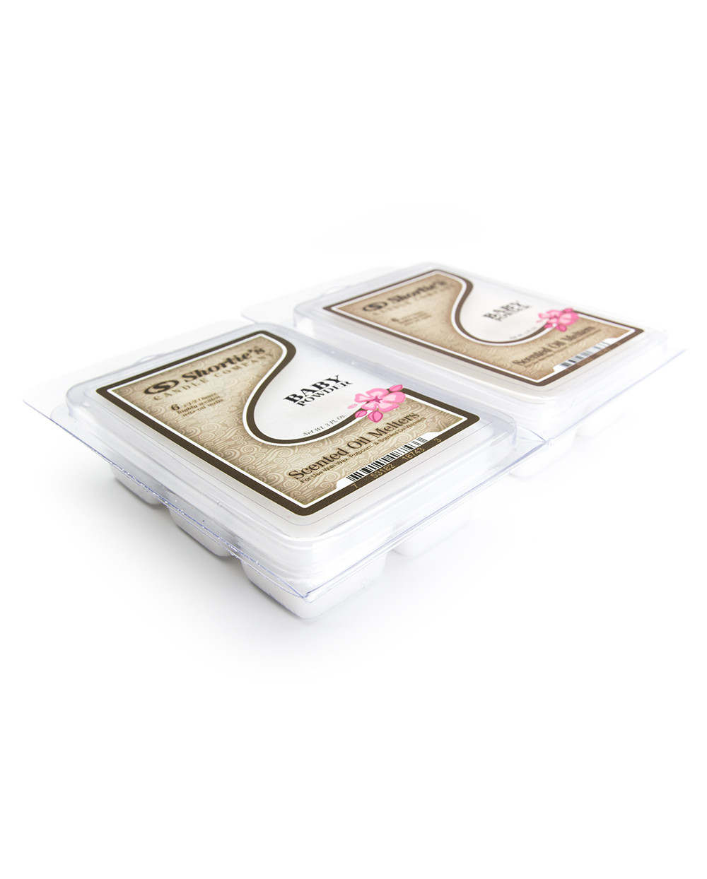 Baby Powder Wax Melts 2 Pack Shortie's Candle Company