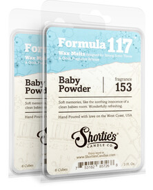 Baby Powder Wax Melts 2 Pack - Formula 117