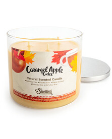 Natural Caramel Apple Cider 3 Wick Candle