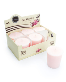 Carnation Soy Votive Candles 6-Pack