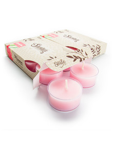 Carnation Tealight Candles 12-Pack