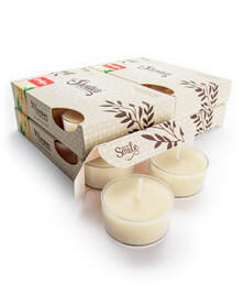 Christmas Eve Tealight Candles 24-Pack