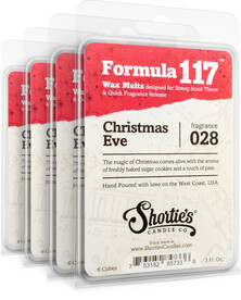 Christmas Eve Wax Melts 4 Pack - Formula 117