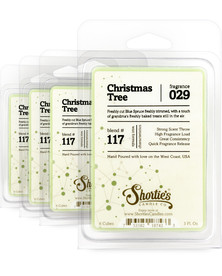 Christmas Tree Wax Melts 4 Pack - Formula 117