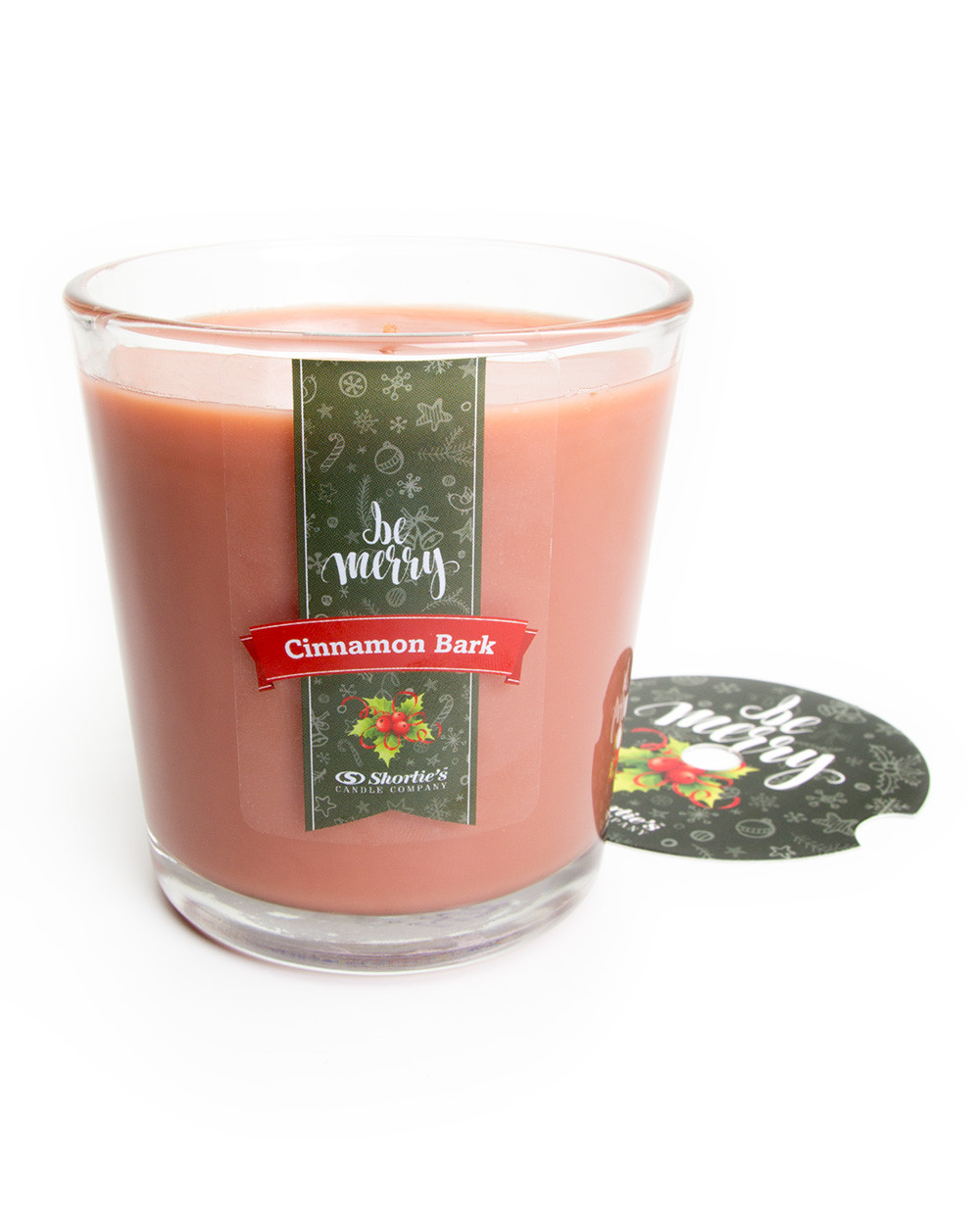 Cinnamon Bark Christmas Candle Tumbler with Gift Box Shortie's Candle