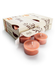 Cinnamon Bark Tealight Candles 24-Pack
