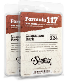 Cinnamon Bark Wax Melts 2 Pack - Formula 117