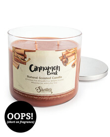 Oops! Natural Cinnamon Bark 3 Wick Candle
