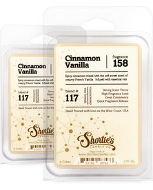 Cinnamon Vanilla Wax Melts 2 Pack - Formula 117