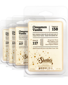 Cinnamon Vanilla Wax Melts 4 Pack - Formula 117
