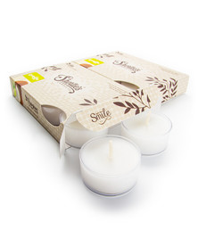 Coconut Lime Verbena Tealight Candles 12-Pack