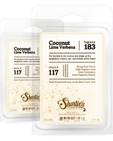 Coconut Lime Verbena Wax Melts 2 Pack - Formula 117