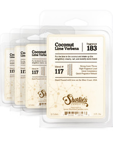 Coconut Lime Verbena Wax Melts 4 Pack - Formula 117