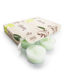 Cucumber Melon Tealight Candles 12-Pack