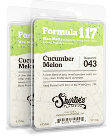 Cucumber Melon Wax Melts 2 Pack - Formula 117