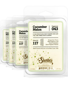 Cucumber Melon Wax Melts 4 Pack - Formula 117