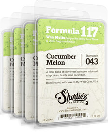 Cucumber Melon Wax Melts 4 Pack - Formula 117