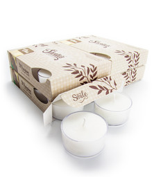 Cuddly Cotton™ Tealight Candles 24-Pack