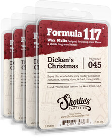 Dickens Christmas Wax Melts 4 Pack - Formula 117