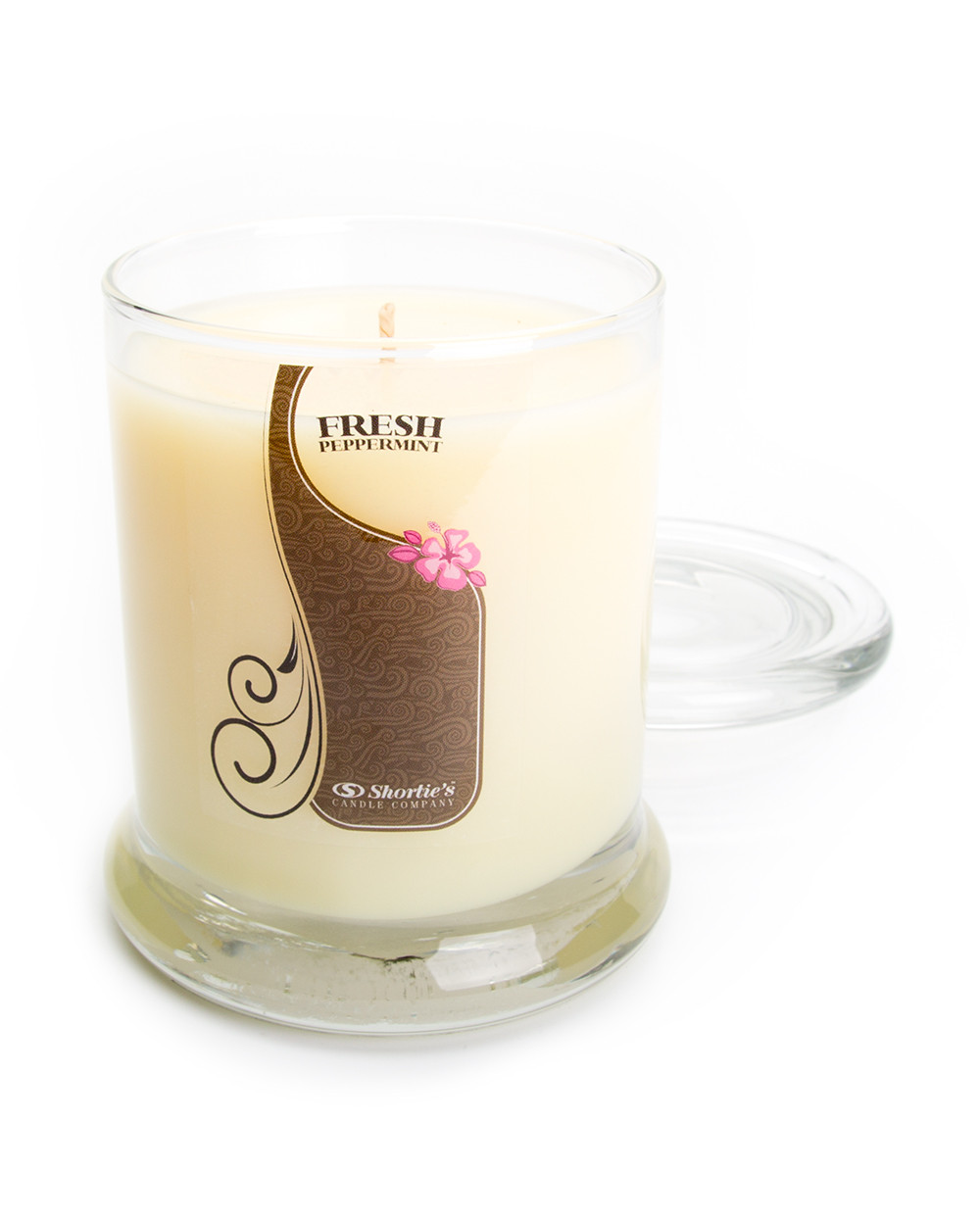 Fresh Peppermint Jar Candle 10 Oz. Shortie's Candle Company