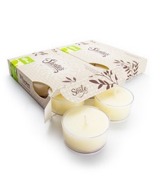 Fresh Peppermint Tealight Candles 12-Pack