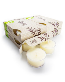 Fresh Peppermint Tealight Candles 24-Pack