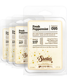 Fresh Peppermint Wax Melts 4 Pack - Formula 117