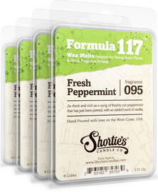 Fresh Peppermint Wax Melts 4 Pack - Formula 117