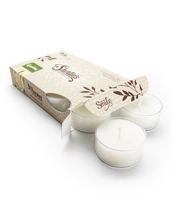 Gardenia Tealight Candles 6-Pack