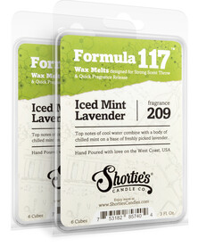 Iced Mint Lavender Wax Melts 2 Pack - Formula 117