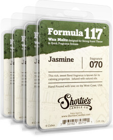 Jasmine Wax Melts 4 Pack - Formula 117