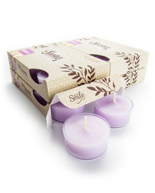 English Lavender Tealight Candles 24-Pack