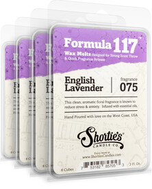 English Lavender Wax Melts 4 Pack - Formula 117