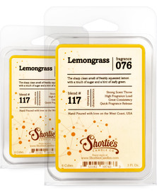 Lemongrass Wax Melts 2 Pack - Formula 117