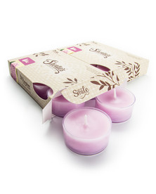 Lilac Tealight Candles 12-Pack