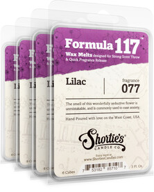 Lilac Wax Melts 4 Pack - Formula 117