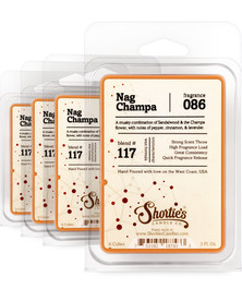 Nag Champa Wax Melts 4 Pack - Formula 117