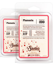 Plumeria Wax Melts 2 Pack - Formula 117