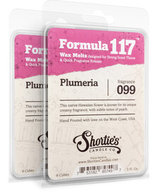 Plumeria Wax Melts 2 Pack - Formula 117