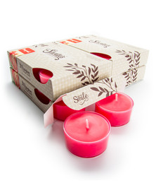 Pomegranate Tealight Candles 24-Pack