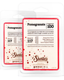 Pomegranate Wax Melts 2 Pack - Formula 117