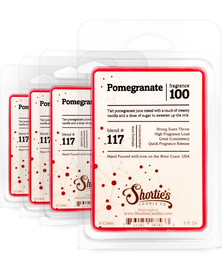 Pomegranate Wax Melts 4 Pack - Formula 117