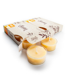 Pumpkin Souffle Tealight Candles 12-Pack