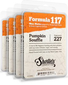 Pumpkin Souffle Wax Melts 4 Pack - Formula 117