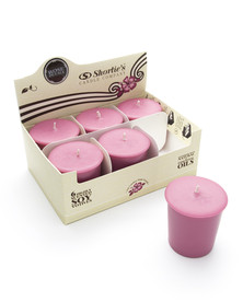 Rose Petals Soy Votive Candles 6-Pack