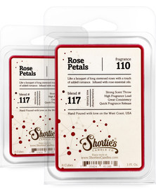 Rose Petals Wax Melts 2 Pack - Formula 117
