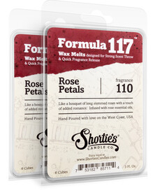 Rose Petals Wax Melts 2 Pack - Formula 117