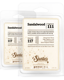 Sandalwood Wax Melts 2 Pack - Formula 117